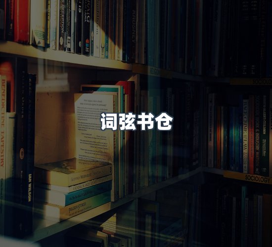 关于词弦书仓